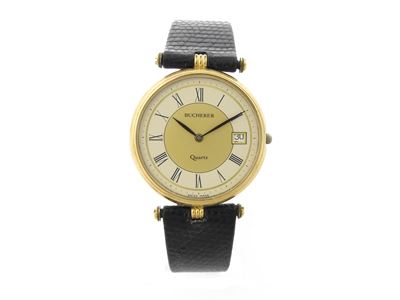 Orologio da Polso per Uomo Bucherer in Acciaio Placcato Oro