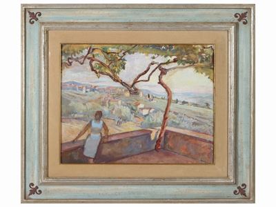 Veduta dalla Terrazza 1958