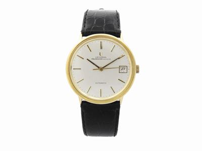 Orologio da Polso per Uomo Universal Genève Polerouter in Oro Giallo