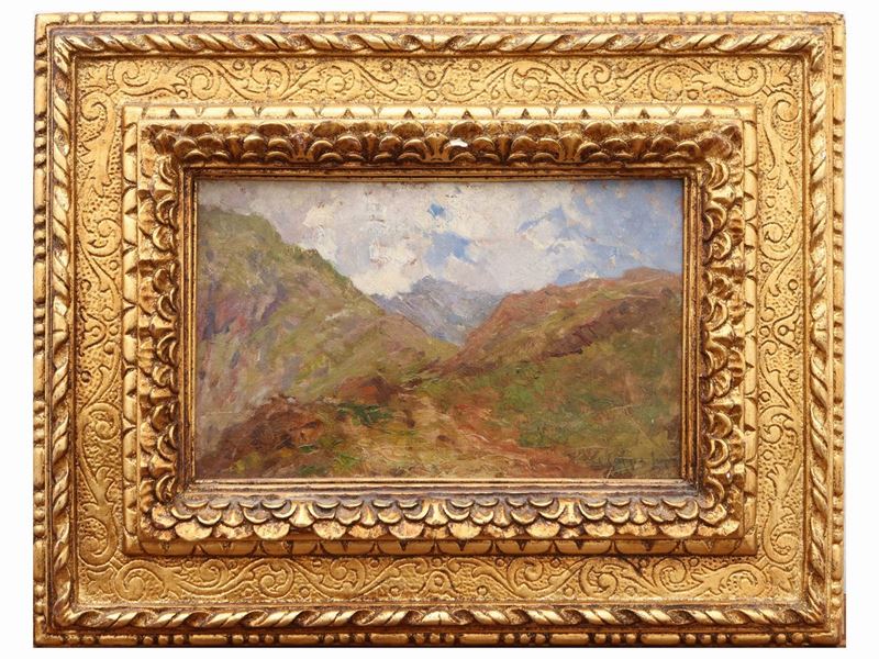 Giovanni Cappa Legora - Paesaggio Montano 1922
