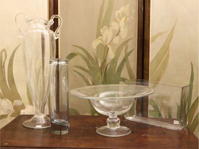 Complementi D'arredo in Vetro Soffiato Incolore