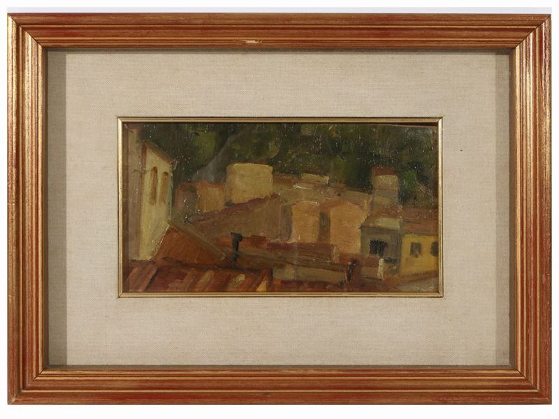 Carlo Severa - Veduta di Tetti