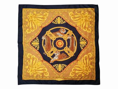 Salvatore Ferragamo, Foulard in Seta Animalier