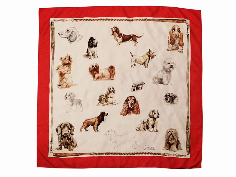 Gucci, Foulard in Seta