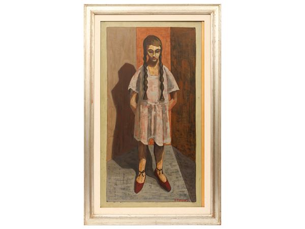 Alfio Rapisardi - Figure of a child 1954