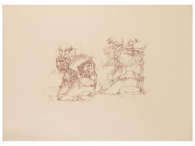 Lotto di Grafica: Celiberti, Clerici, Margonari, Barni, Lilloni