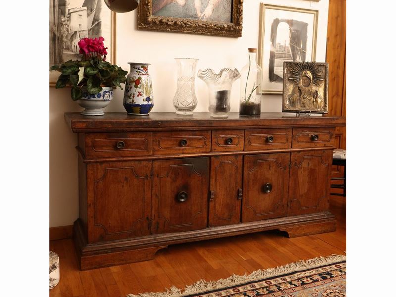 Credenza Rustica in Noce