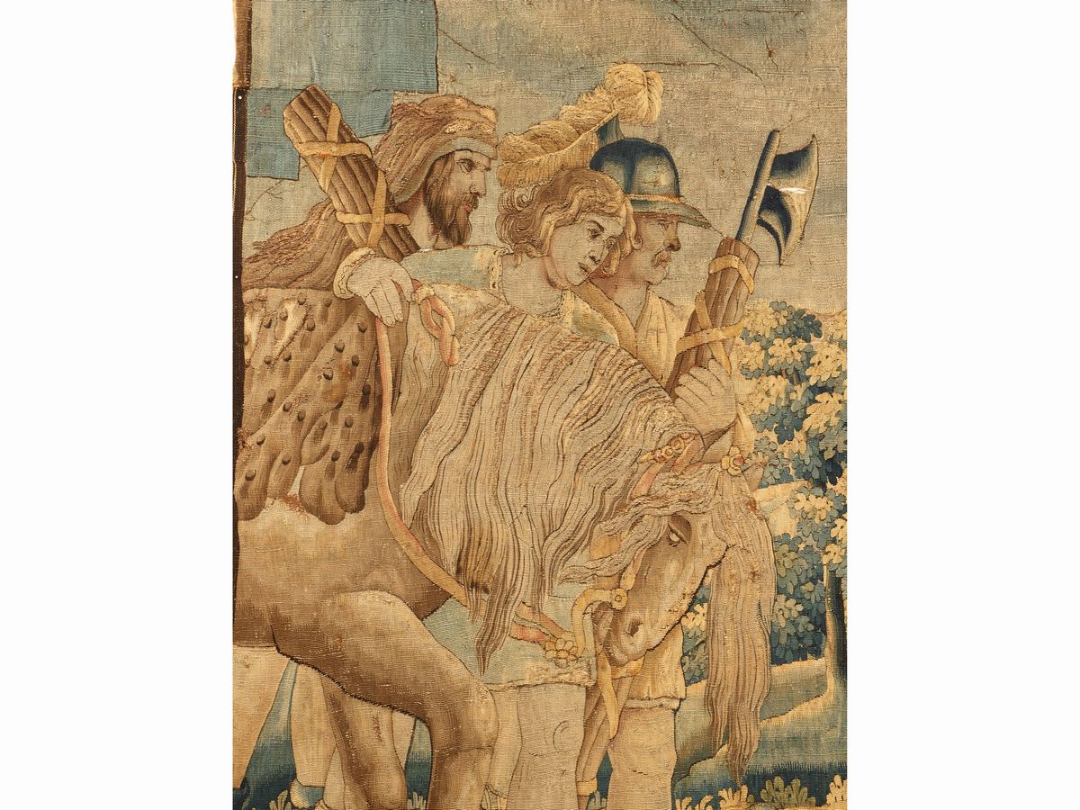 L'unzione di David, Scuola Fiamminga del XVII Secolo