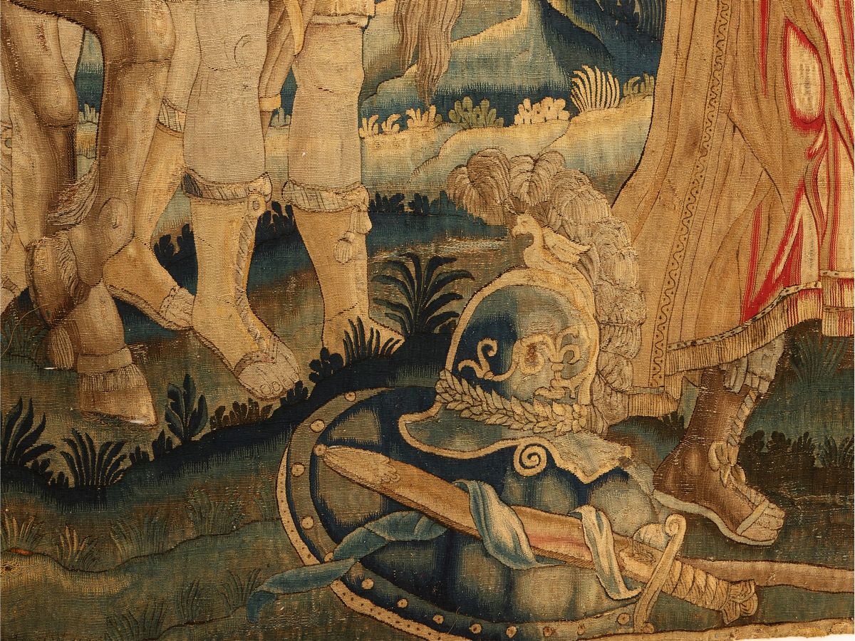 L'unzione di David, Scuola Fiamminga del XVII Secolo