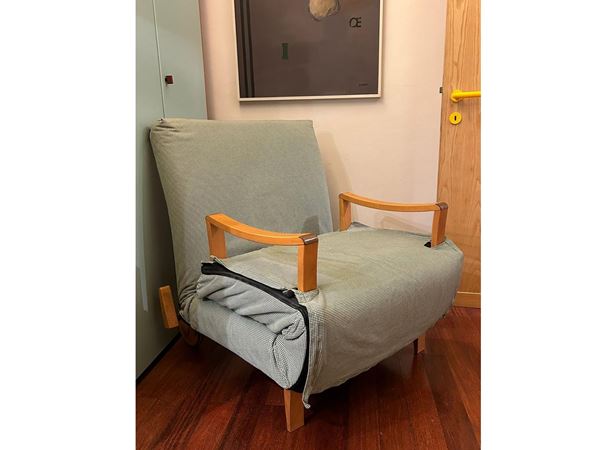 Poltrona letto chaise-longue di foggia moderna