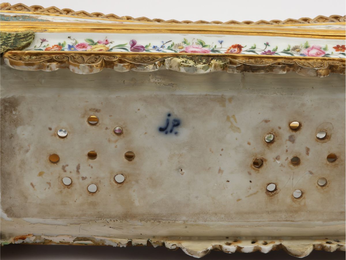 Jacob Petit - Fioriera Centrotavola in Porcellana, Parigi Metà del XIX Secolo