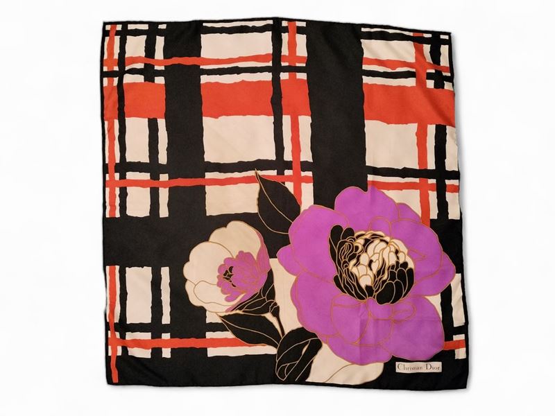 Christian Dior, Foulard in Seta