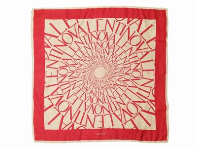 Valentino, Coppia di Foulard in Seta
