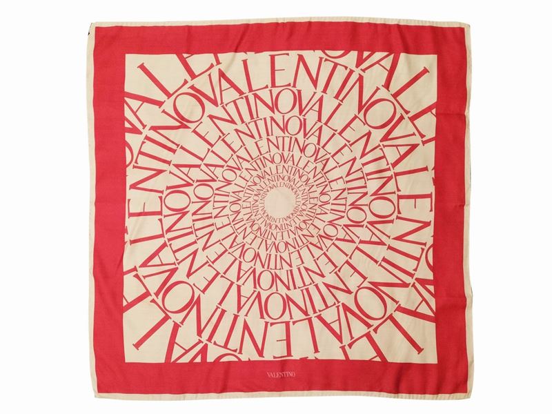 Valentino, Coppia di Foulard in Seta