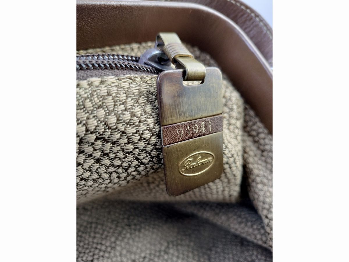 Borbonese, Doctor Bag in Vitello Spazzolato Marrone