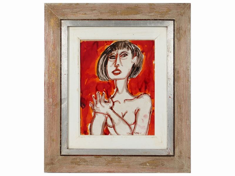 Giuseppe Migneco - Figura Femminile