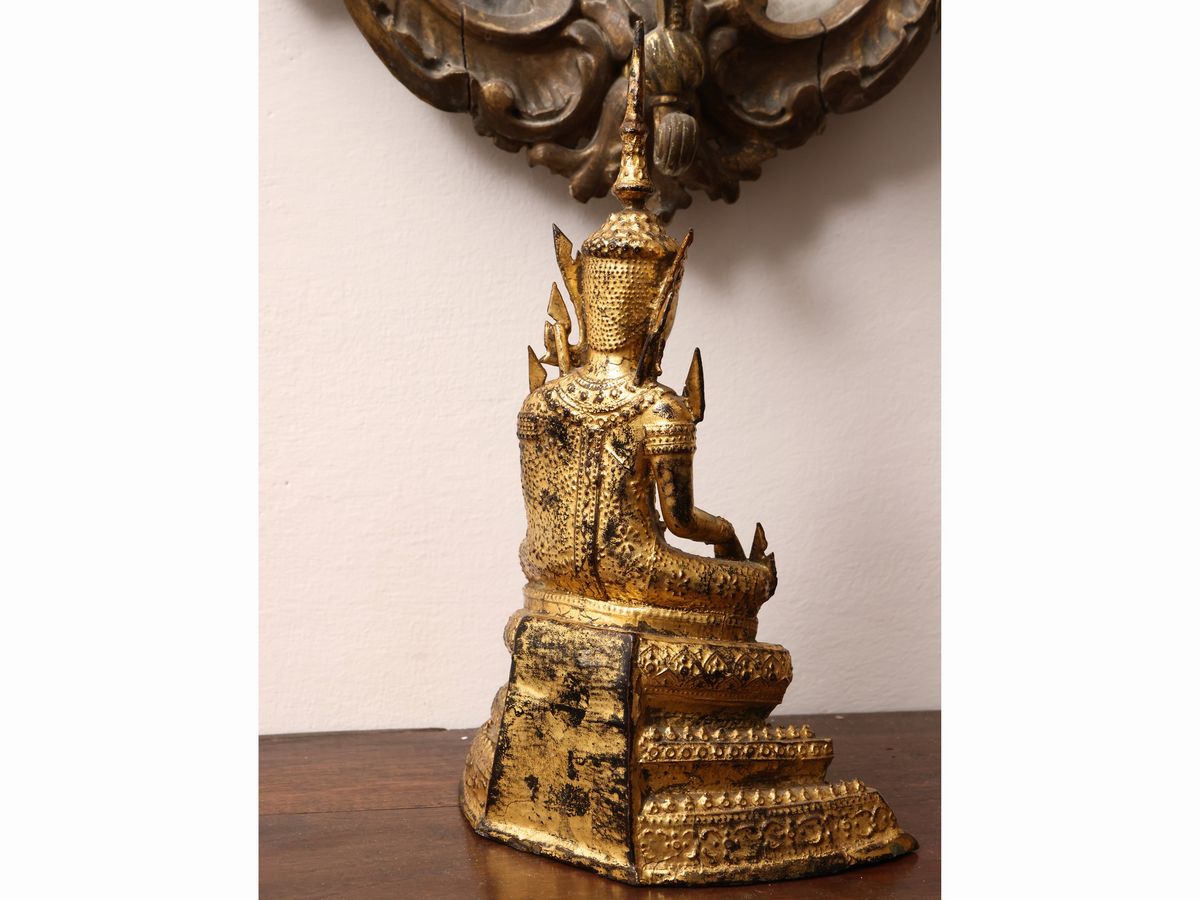 Buddha in Bronzo Dorato