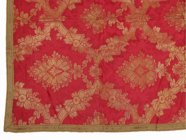 Paliotto in broccato di seta, XVIII secolo