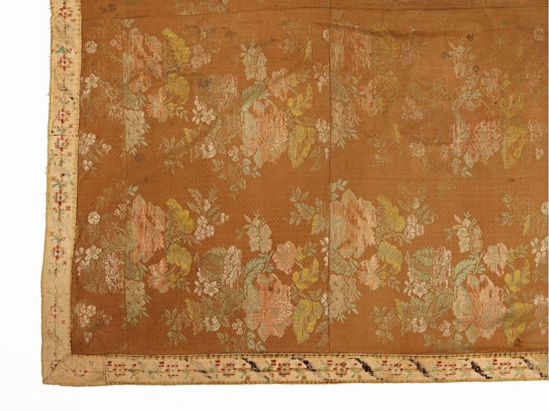 Grande Paliotto in Broccato di Seta, XVIII Secolo