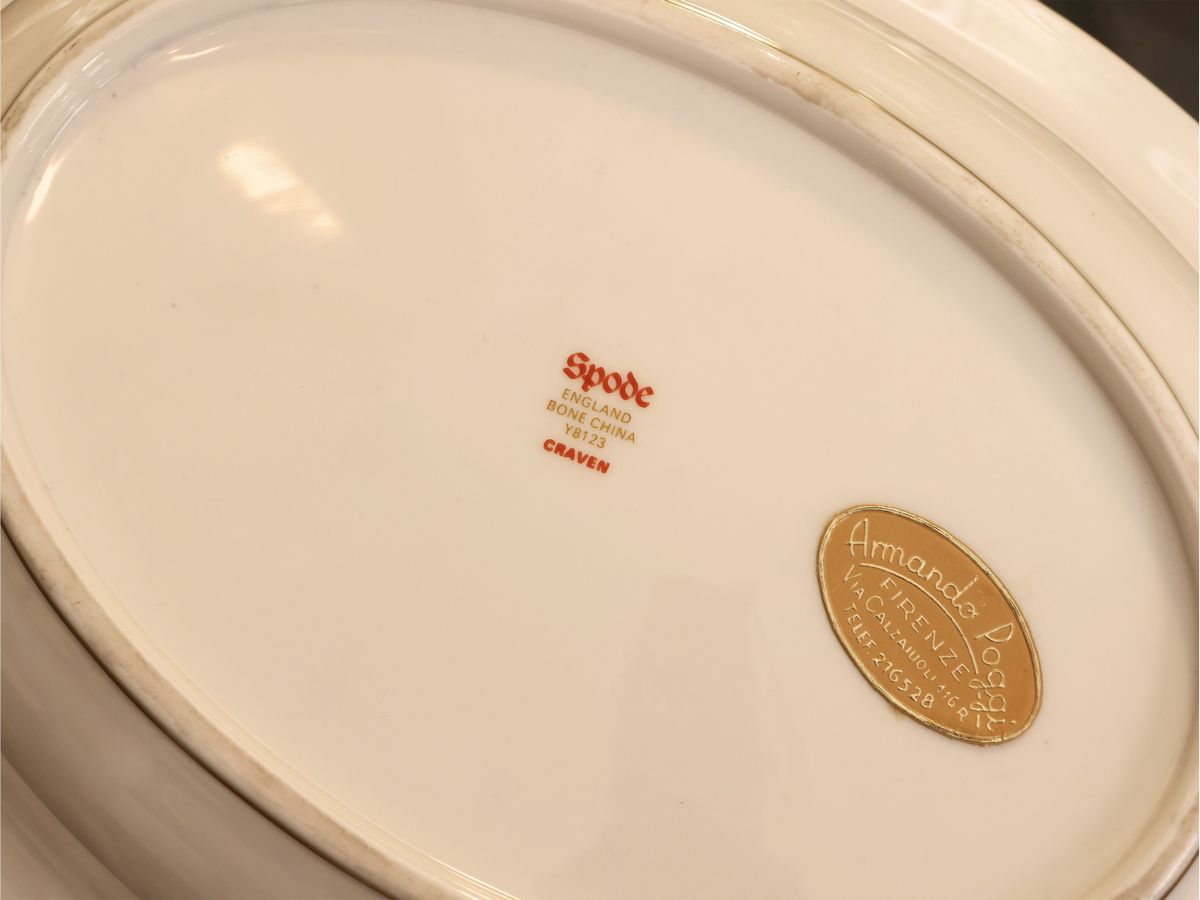 Servizio di Piatti in Porcellana, Spode