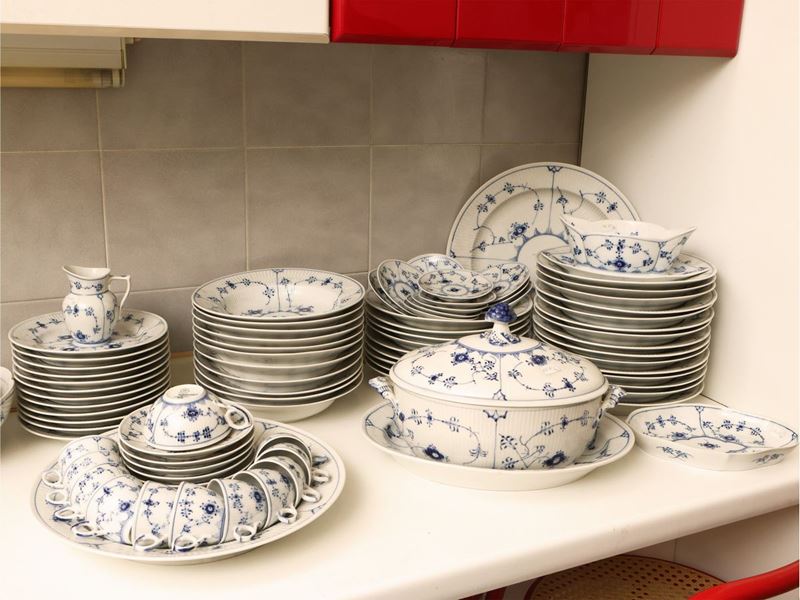 Servizio di Piatti in Porcellana, Royal Copenhagen