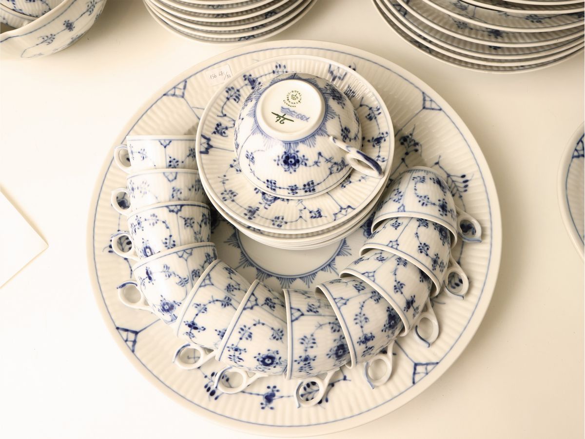 Servizio di Piatti in Porcellana, Royal Copenhagen