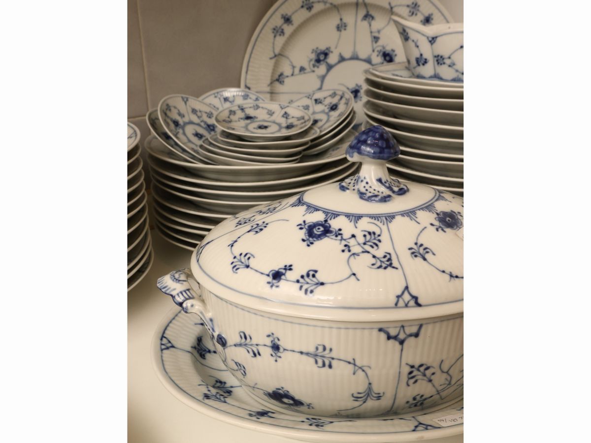 Servizio di Piatti in Porcellana, Royal Copenhagen