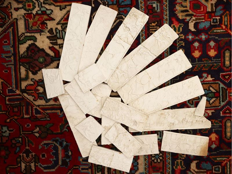 Raccolta di Tredici Bassorilievi in Gesso, XIX/XX Secolo