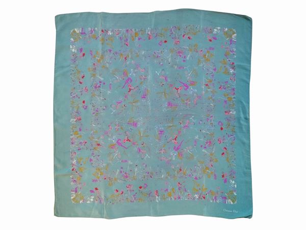 Christian Dior, Silk crepe scarf