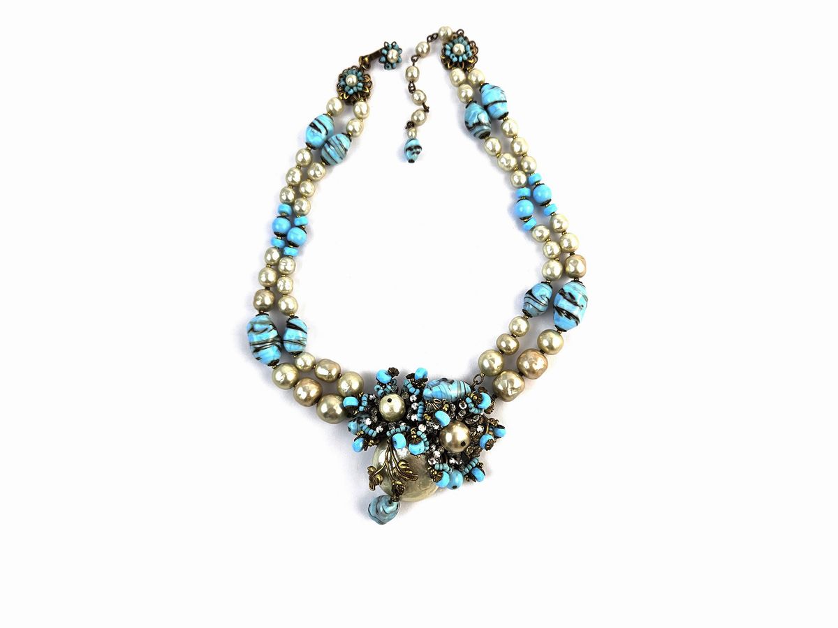 Miriam Haskell, Demi Parure Collana e Bracciale