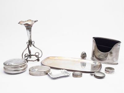 Lotto di Accessori in Argento