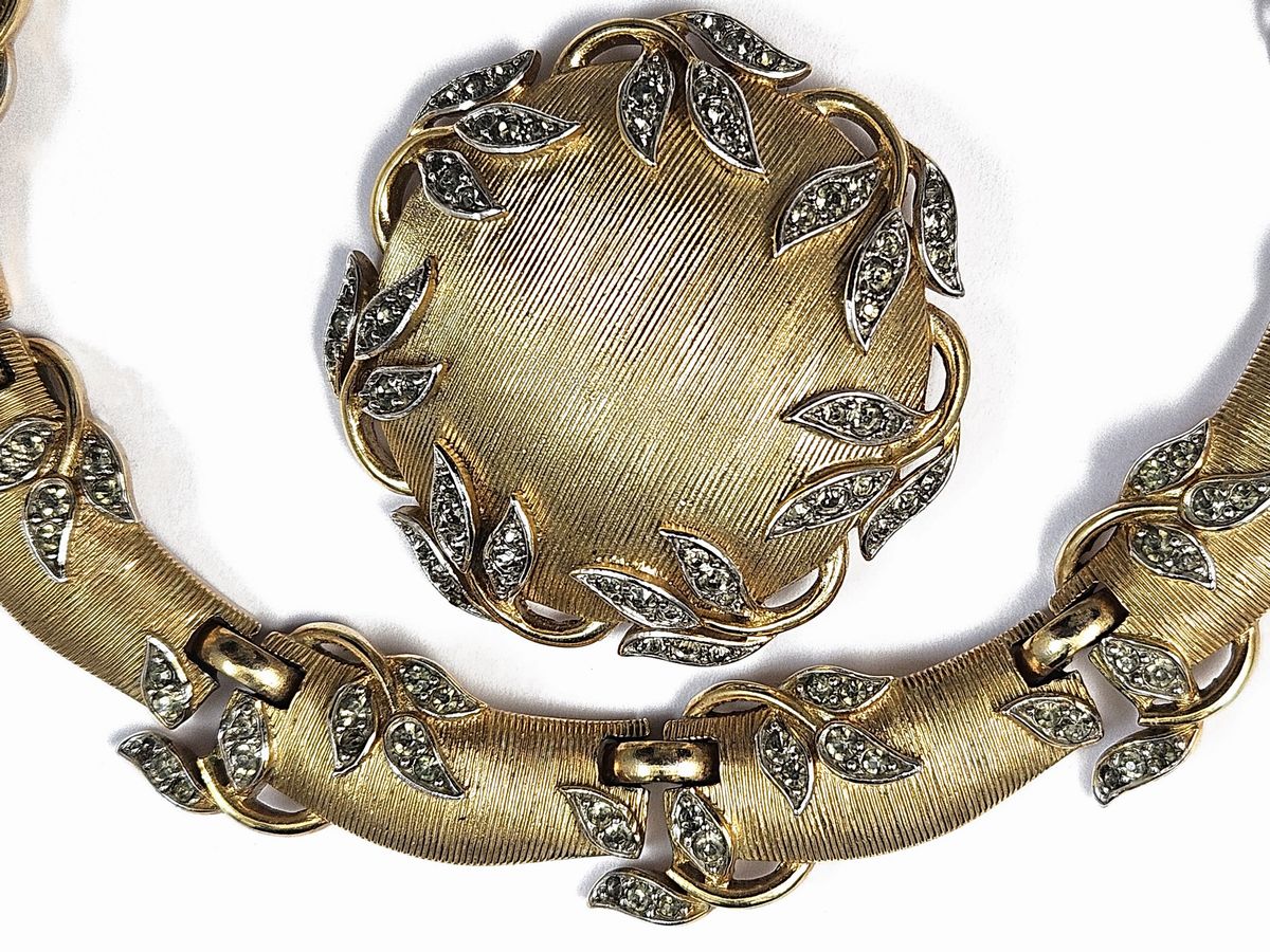 Trifari, Demi Parure "garden Of Eden"