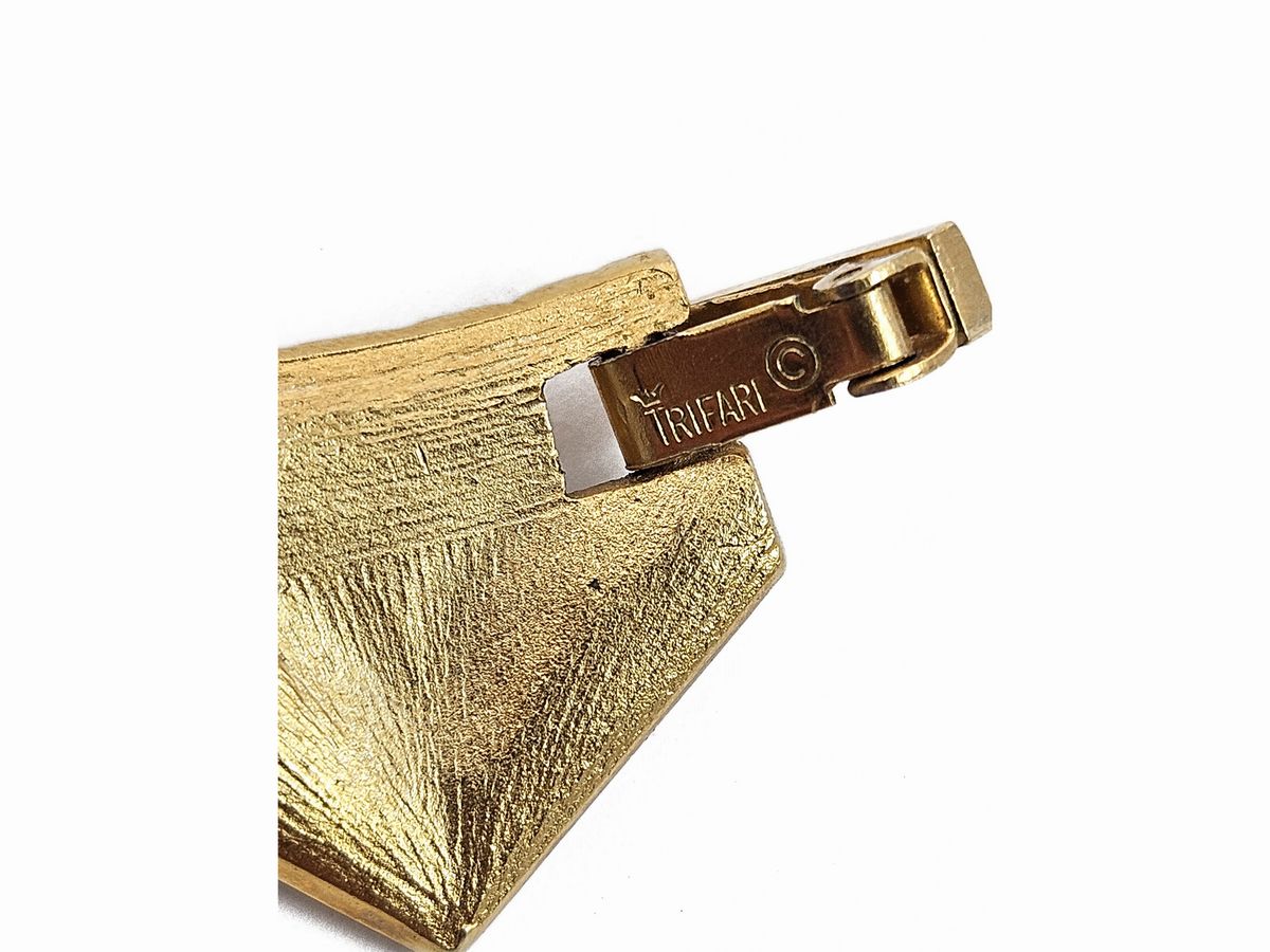 Trifari, Demi Parure Collana e Bracciale Semirigidi