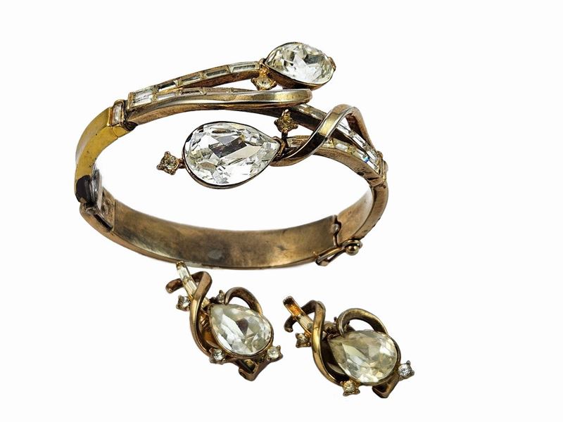 Trifari, Demi Parure "gems Of India"