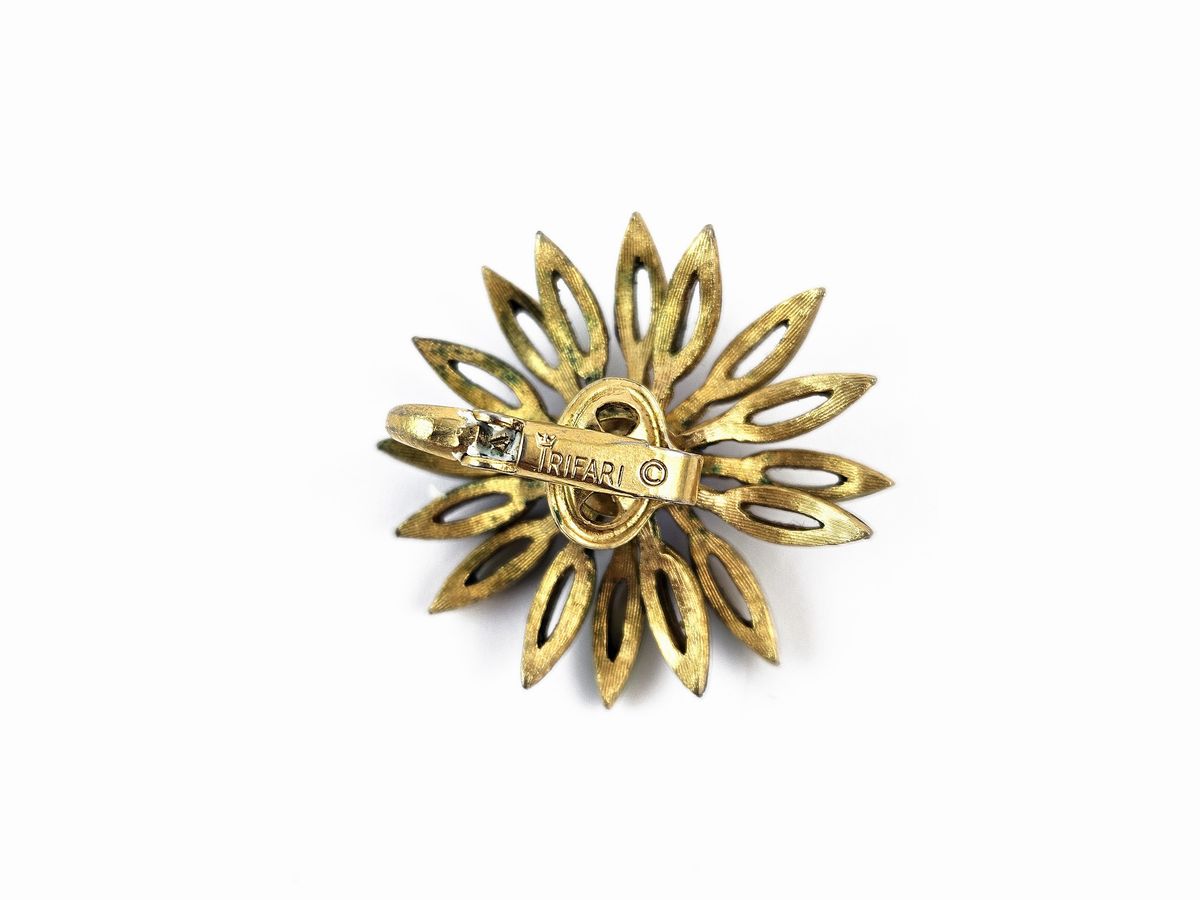 Trifari, Demi Parure "starburst"