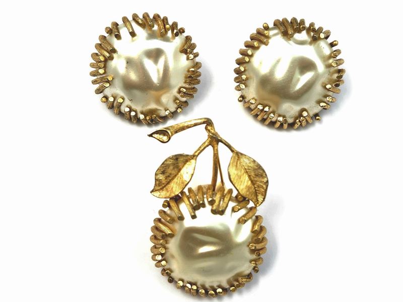 Sarah Coventry, Demi Parure "pearl Elegance"