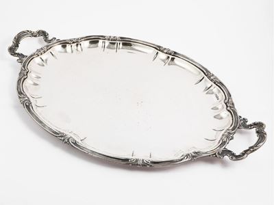 Guantiera in Argento, Enrico Cattaneo Milano, Anni Trenta