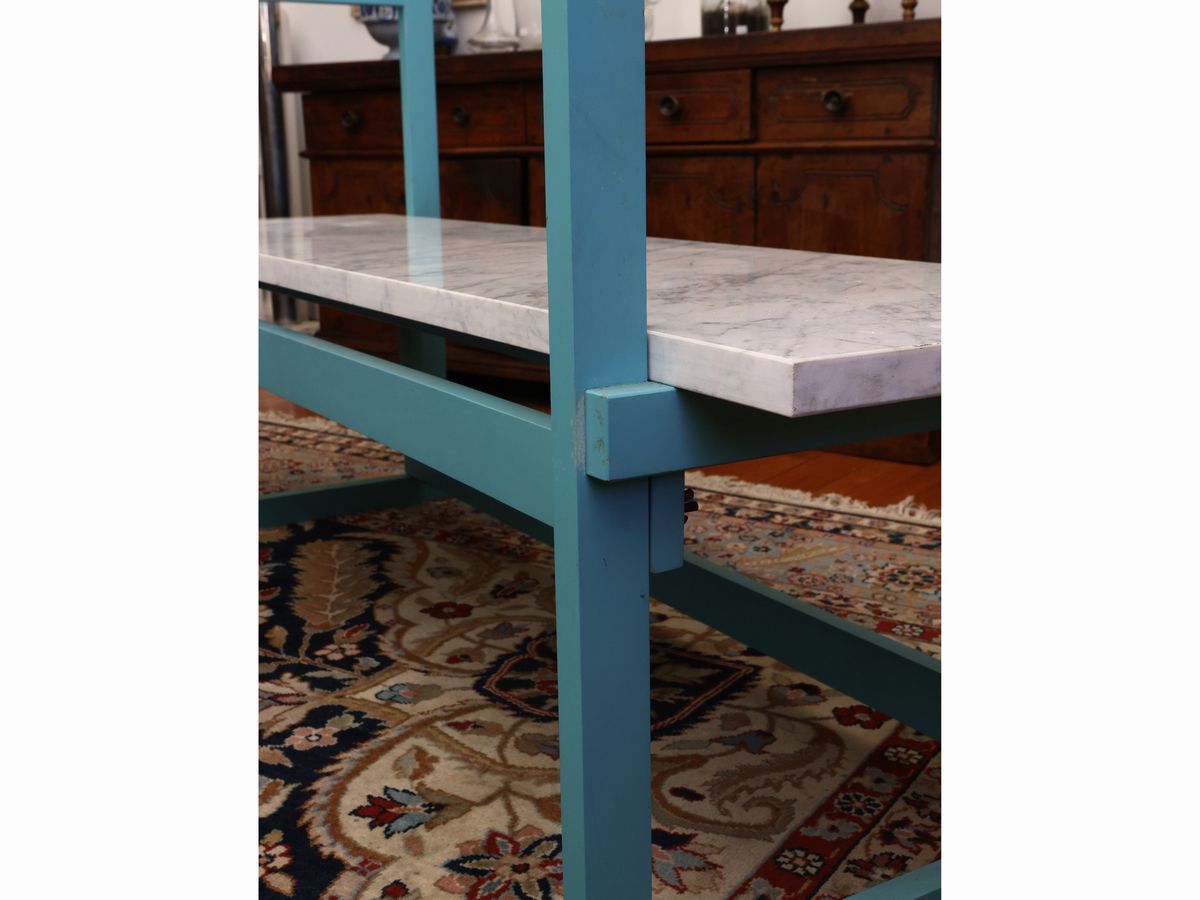 Michelangelo Pistoletto - Blue Bench 1966-1979