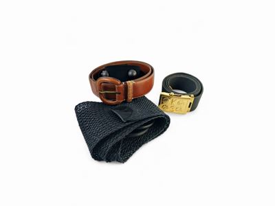 Gucci, Ken Scott e Fendi, Tre Cinture
