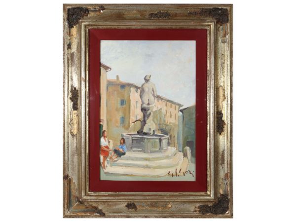Gino Paolo Gori - Fountain of the Infantrymen Vittorio Veneto