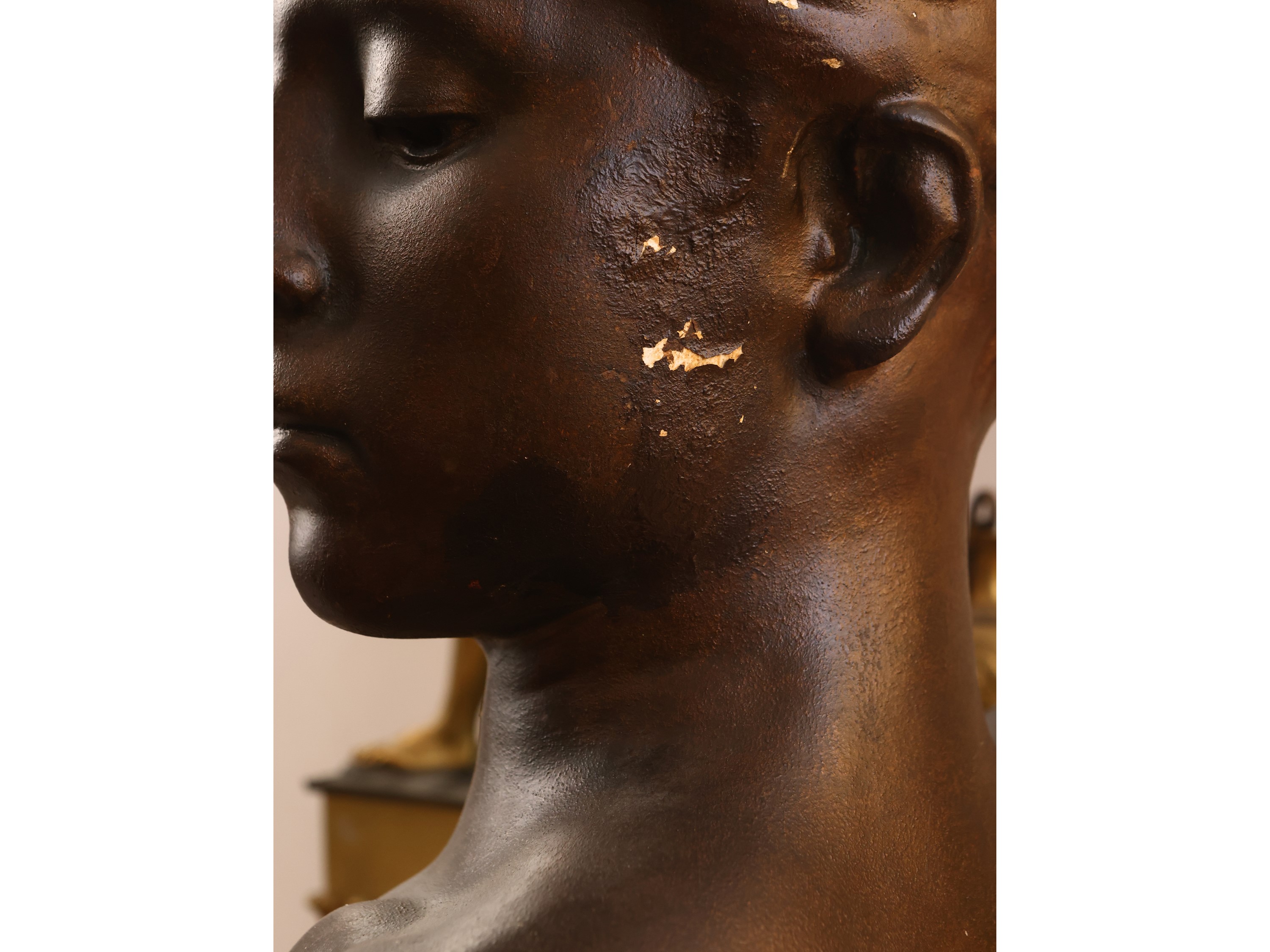 Busto in Gesso Raffigurante Diana