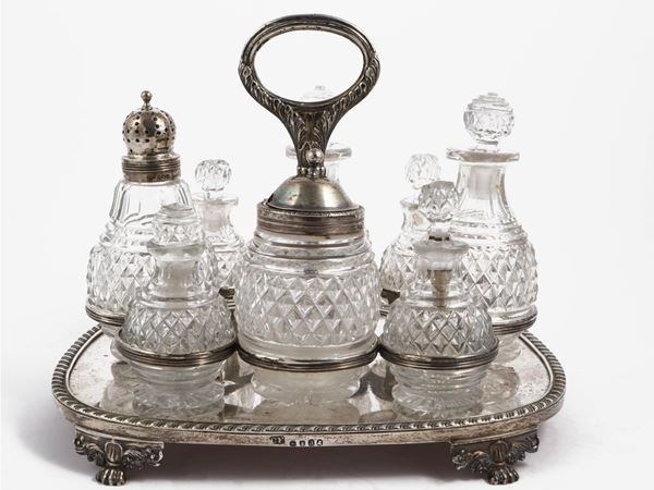 Cruet in argento
