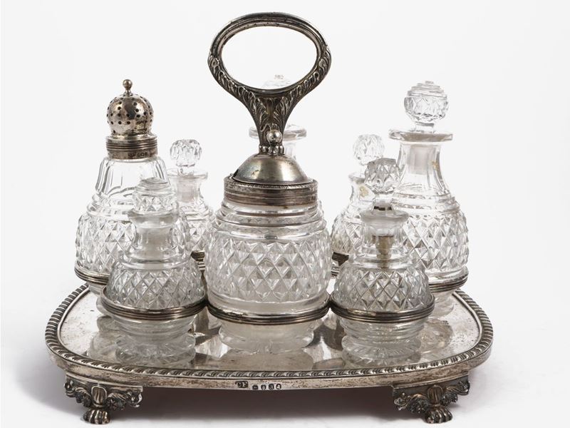 Cruet in Argento