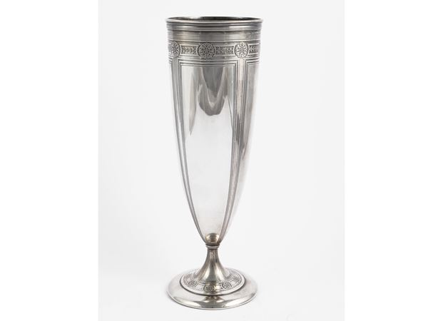 925 sterling silver vase, Tiffany & Co, early 20th century