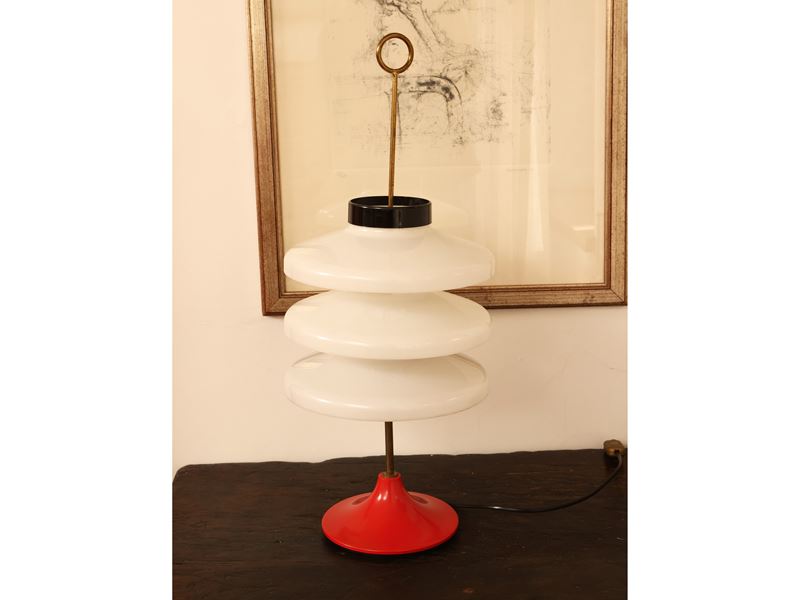 Lampada da Tavolo in Materiale Plastico