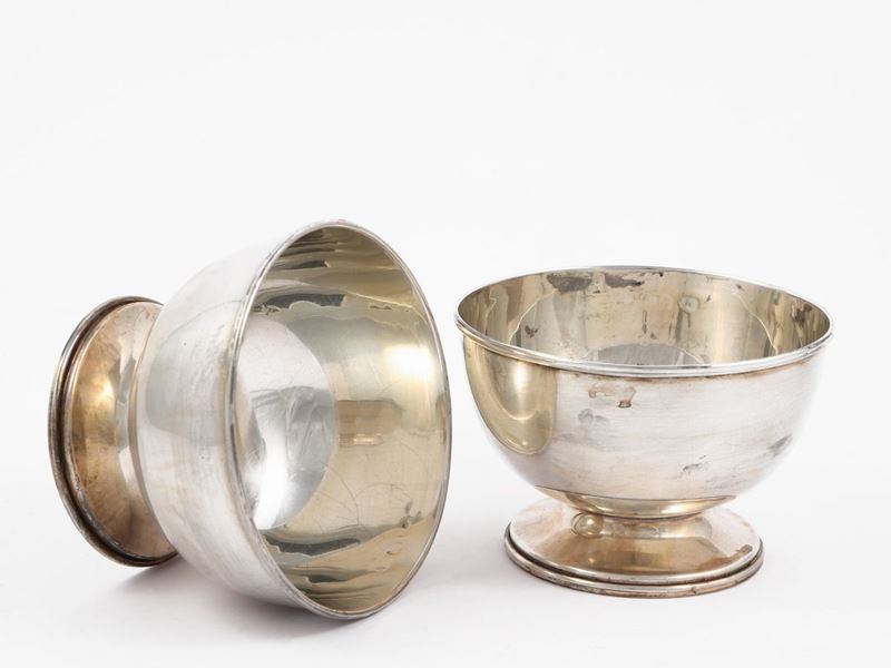 Serie di Dieci Coppette in Argento, Brandimarte