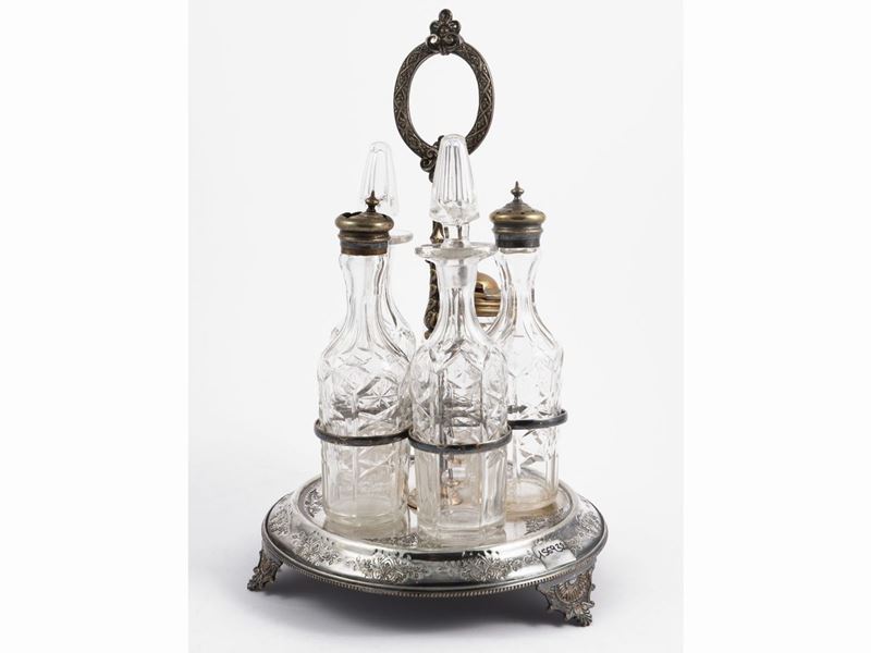 Cruet in Metallo Argentato