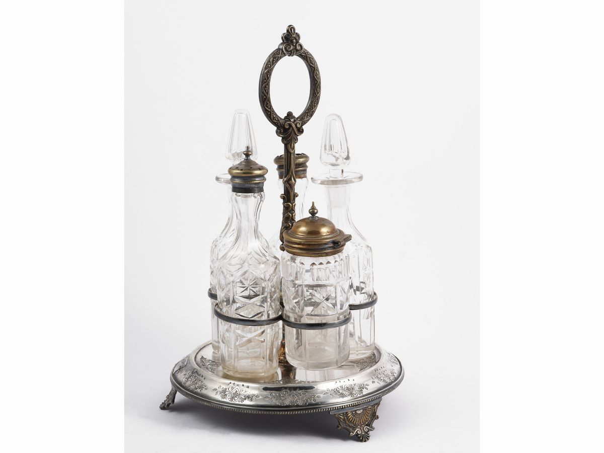 Cruet in Metallo Argentato