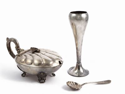 Due Accessori per la Tavola in Argento