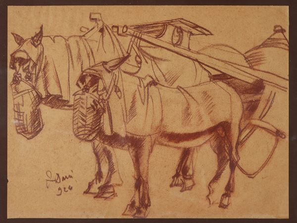 Franco Dani - Horses 1924